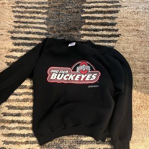 vintage black ohio state sweatshirt
